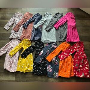 Long sleeve dress lot 5T girls